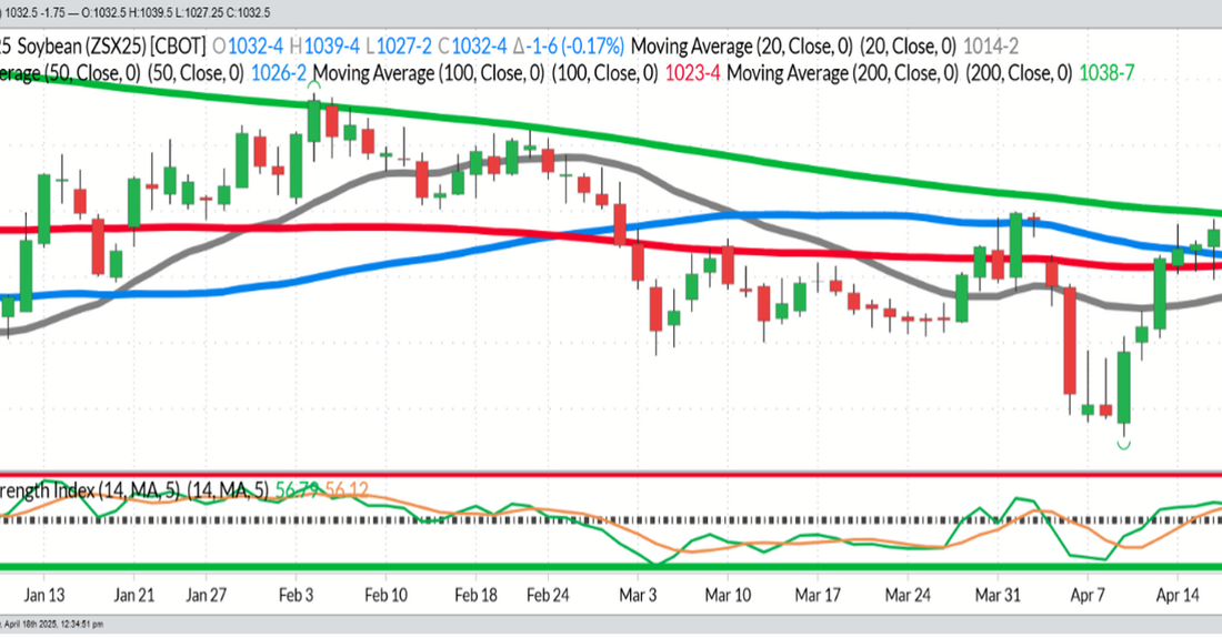 November Beans – Daily – Funds short 15 MBU