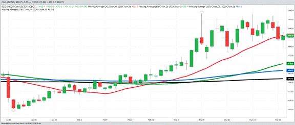 December Corn - Daily